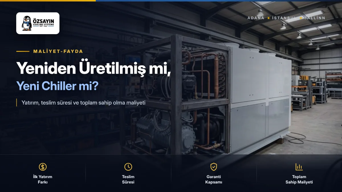 Yeniden Üretilmiş Chiller mi, Yeni Chiller mi? Maliyet-Fayda Analizi