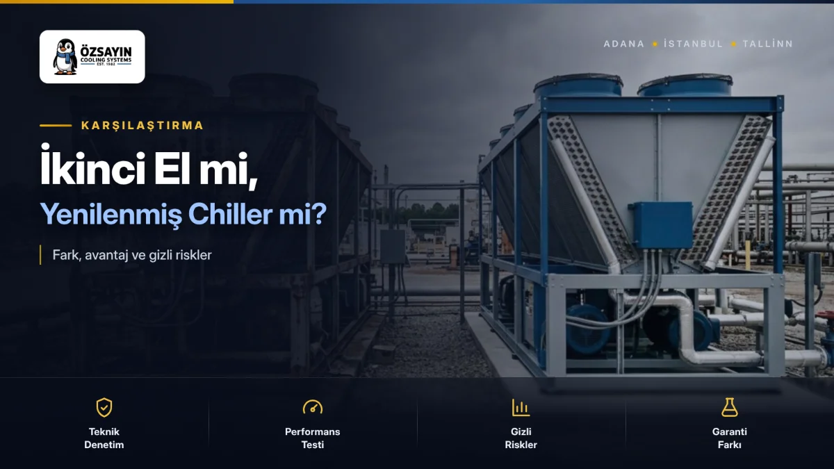 İkinci El Chiller mi, Yenilenmiş Chiller mi? Fark, Avantaj ve Riskler
