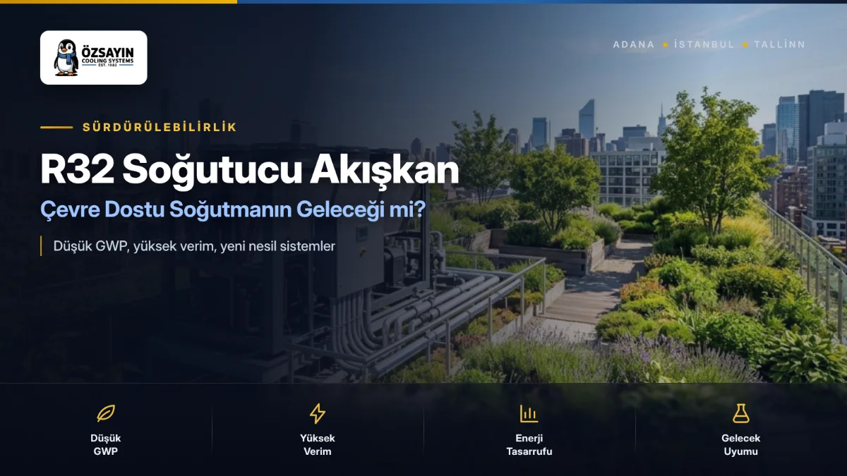 R32 Soğutucu Akışkan: Çevre Dostu Soğutmanın Geleceği mi?