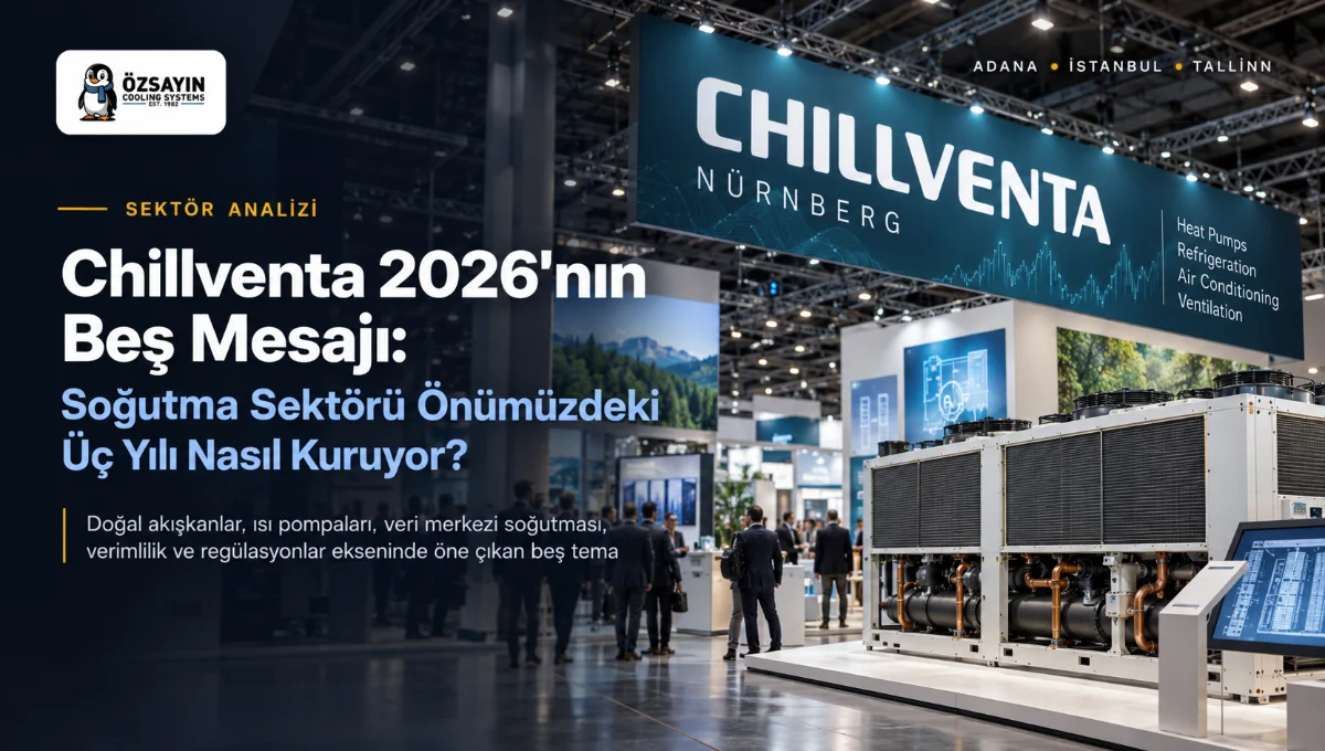 Chillventa 2026'nın Beş Mesajı: Soğutma Sektörü Önümüzdeki Üç Yılı Nasıl Kuruyor?