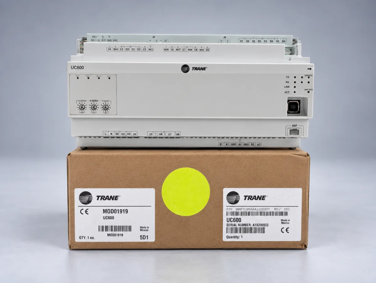 Trane UC600 — Kontrol